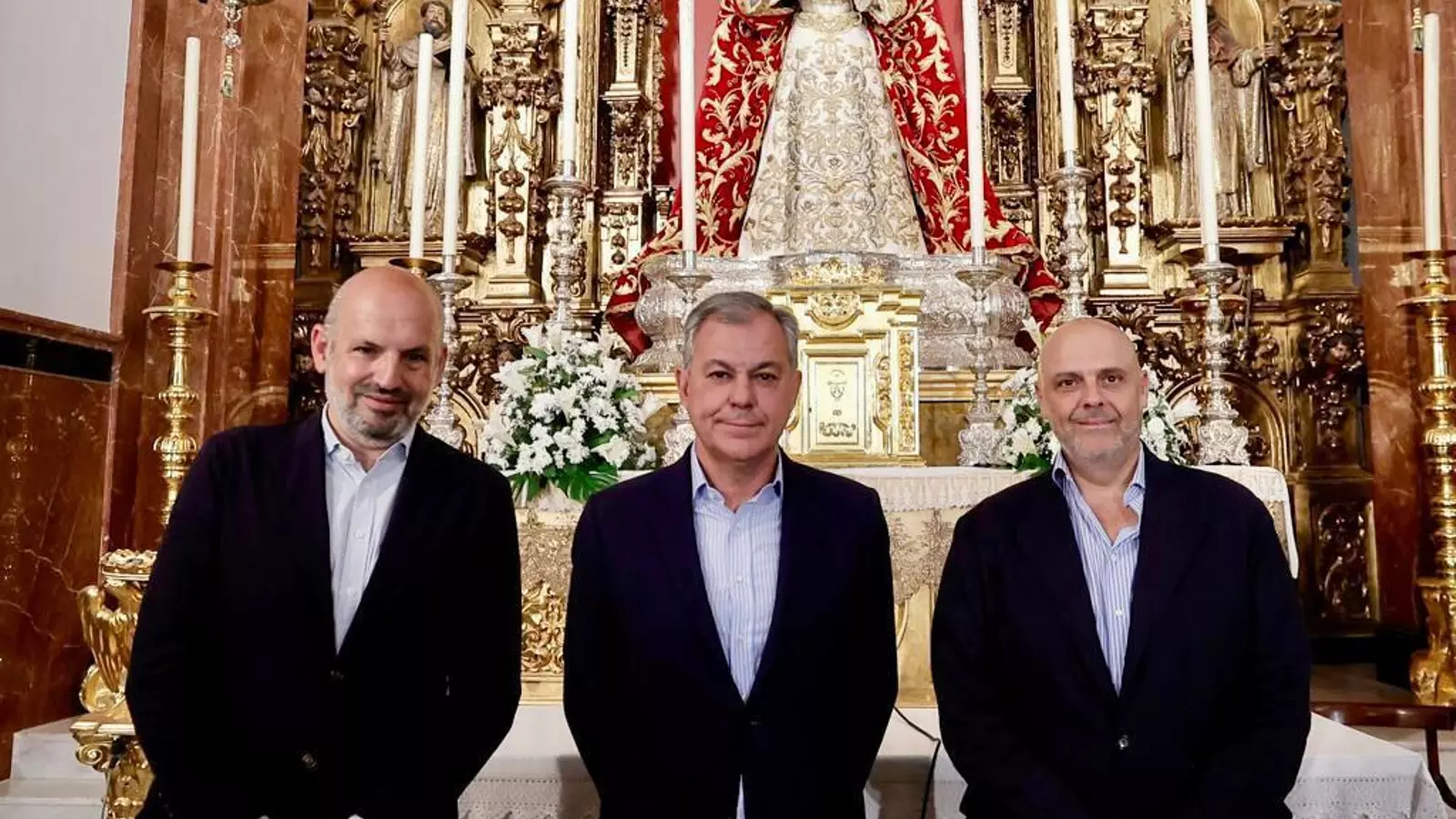 Visita del alcalde de Sevilla, D. José Luis Sanz.